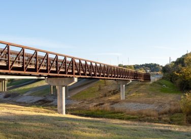 FM 1382 Trail in Cedar Hill, TX bridge